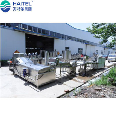 380 فولت التلقائي خط إنتاج البطاطس المقلية المجمدة للمصنع